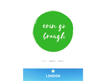 Tablet Screenshot of eringobraugh.com